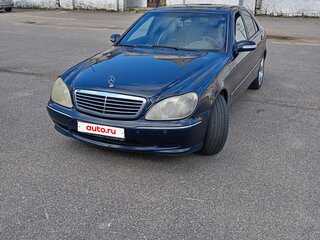 2001 Mercedes-Benz S-Класс 320 IV (W220), синий, 750000 рублей, вид 1