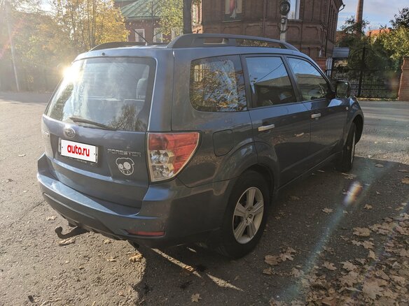 2008 Subaru Forester III, синий, 750000 рублей - вид 4