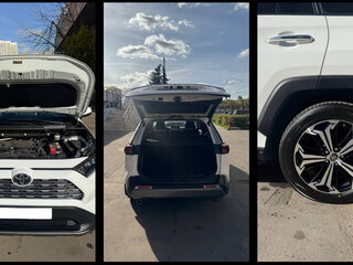 2019 Toyota RAV4 V (XA50), белый, 3700000 рублей, вид 4