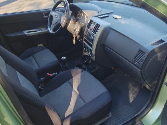2007 Hyundai Getz I Рестайлинг, зелёный - вид 7