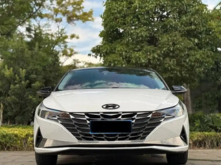 2022 Hyundai Elantra VII (CN7), белый, 1320000 рублей, вид 3