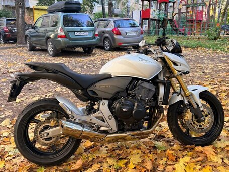 2008 Honda CB 600F Hornet, белый, 500000 рублей, вид 2