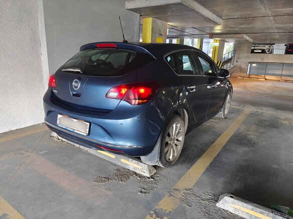 2013 Opel Astra J Рестайлинг, синий - вид 7