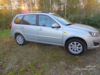 2015 Lada (ВАЗ) Kalina II, серебристый, 585000 рублей, вид 4