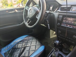2017 Skoda Rapid I Рестайлинг, синий, 960000 рублей, вид 1