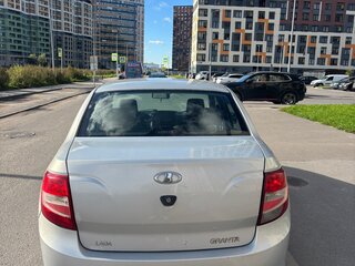 2013 Lada (ВАЗ) Granta I, серебристый, 265000 рублей, вид 5