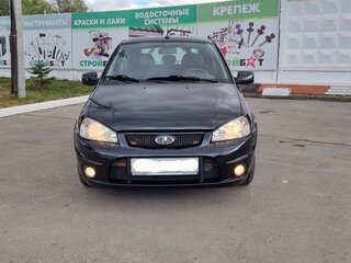 2012 Lada (ВАЗ) Kalina I, чёрный, 380000 рублей, вид 2