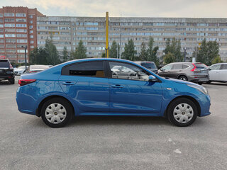 2017 Kia Rio IV, синий, 1142876 рублей, вид 4