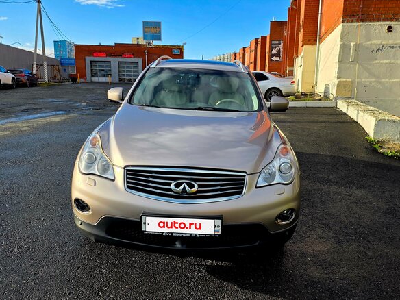 2008 Infiniti EX EX35 5-speed I (J50), бежевый, 1460000 рублей - вид 2