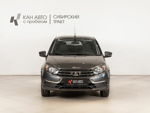 2018 Lada (ВАЗ) Granta I Рестайлинг, серый, 621200 рублей - вид 1