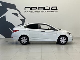 2012 Hyundai Solaris I, белый, 759900 рублей, вид 4