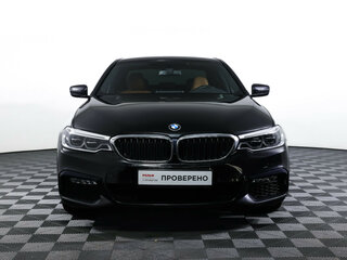 2018 BMW 5 серии 530i xDrive VII (G30/G31/G38), чёрный, 3490000 рублей, вид 2