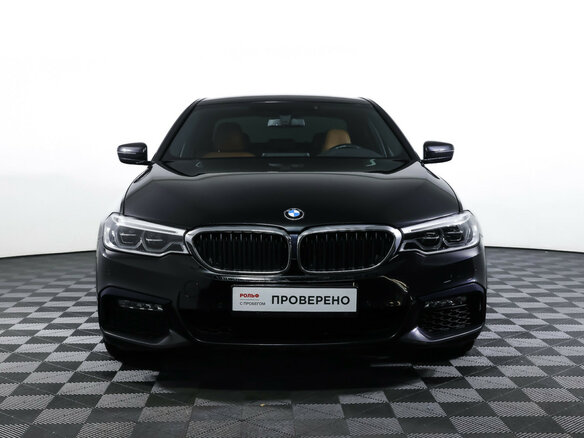 2018 BMW 5 серии 530i xDrive VII (G30/G31/G38), чёрный - вид 1