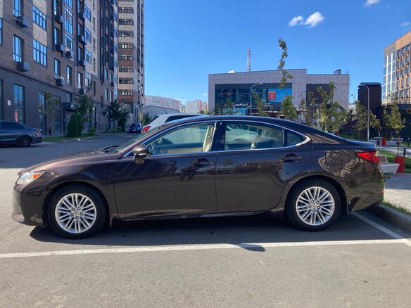 2014 Lexus ES 250 VI, коричневый, 2590000 рублей - вид 8