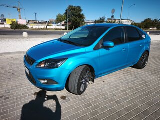 2008 Ford Focus II Рестайлинг, голубой, 600000 рублей, вид 1