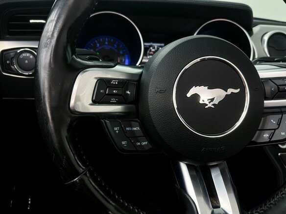 2019 Ford Mustang VI Рестайлинг, синий, 3200000 рублей - вид 14