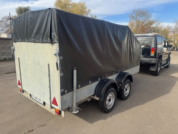 2021 GTS Trailer 71491, серебристый, 200000 рублей