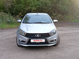 2017 Lada (ВАЗ) Vesta I, серебристый, 810000 рублей, вид 2