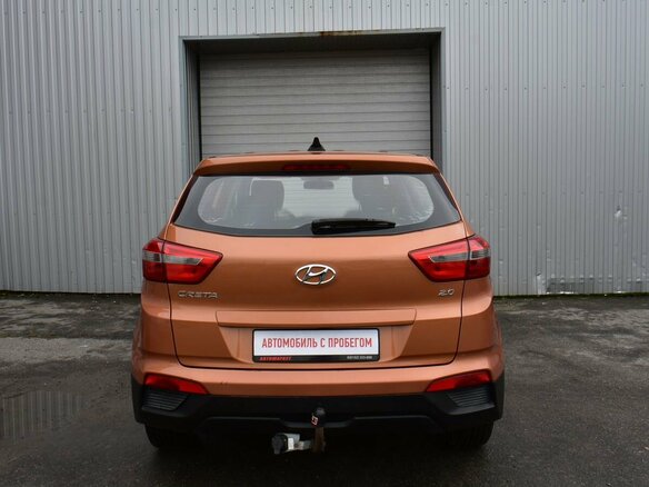 2019 Hyundai Creta I, оранжевый, 1629000 рублей - вид 4