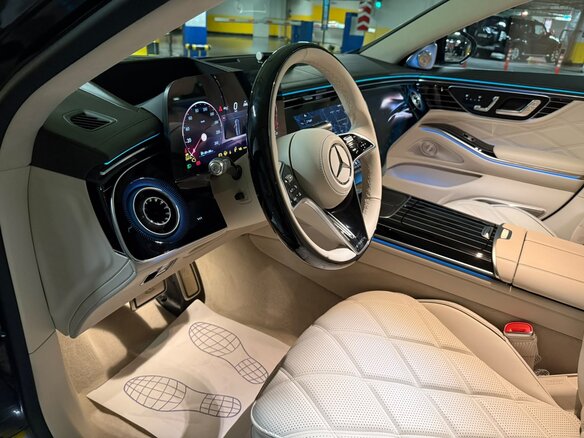 2026 Mercedes-Benz Maybach S-Класс 580 II (Z223) Рестайлинг, чёрный, 37230000 рублей - вид 7