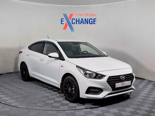 2019 Hyundai Solaris II, белый, 1175000 рублей, вид 2