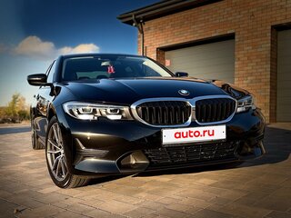 2021 BMW 3 серии 320i VII (G2x), чёрный, 3490000 рублей, вид 2