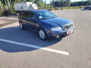 2002 Audi A6 II (C5) Рестайлинг, синий, 500000 рублей, вид 4