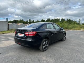 2019 Lada (ВАЗ) Vesta I, чёрный, 620000 рублей, вид 4