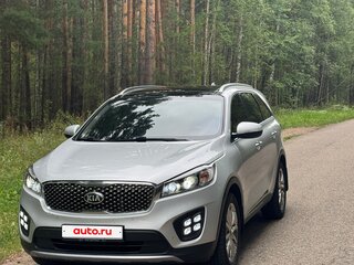 2016 Kia Sorento III Prime, серебристый, 2000000 рублей, вид 3