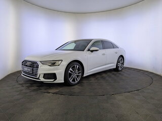 2021 Audi A6 45 TFSI V (C8), белый, 4250000 рублей, вид 1