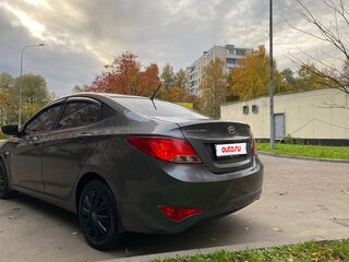2016 Hyundai Solaris I Рестайлинг, серый, 730000 рублей, вид 5