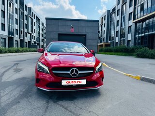 2016 Mercedes-Benz CLA 200 I (C117, X117), красный, 1950000 рублей, вид 2