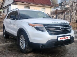 2012 Ford Explorer V, белый, 1550000 рублей, вид 3