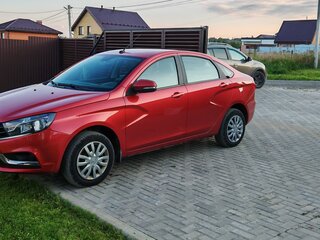 2021 Lada (ВАЗ) Vesta I, красный, 1028000 рублей, вид 1