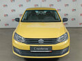 2019 Volkswagen Polo V Рестайлинг, жёлтый - вид 1