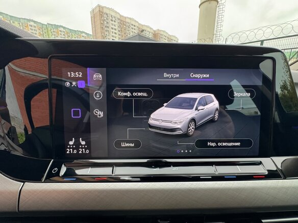 2021 Volkswagen Golf VIII, синий - вид 20