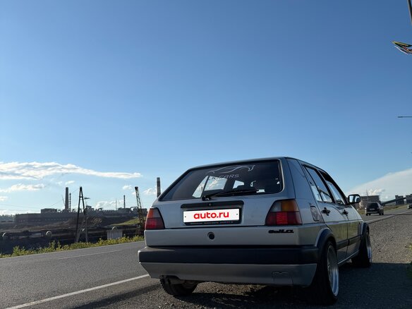 1990 Volkswagen Golf II, серебристый - вид 5