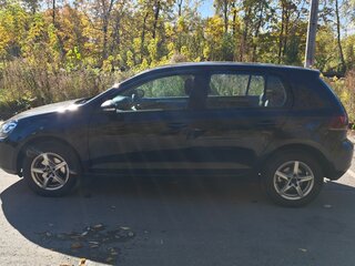 2010 Volkswagen Golf VI, чёрный, 610000 рублей, вид 4