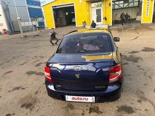 2012 Lada (ВАЗ) Granta I, синий, 370000 рублей, вид 4