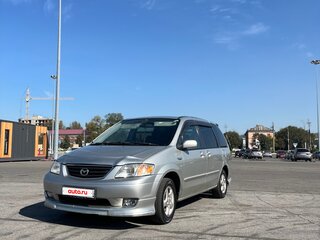 2001 Mazda MPV II (LW), серебристый, 400000 рублей, вид 1