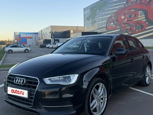 2013 Audi A3 III (8V), чёрный, 1000000 рублей