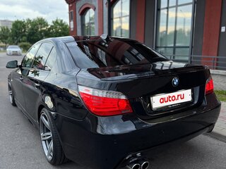 2007 BMW 5 серии 530i V (E60/E61) Рестайлинг, чёрный, 1800000 рублей, вид 5