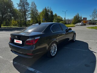 2006 BMW 5 серии 525i V (E60/E61), чёрный, 1050000 рублей, вид 3