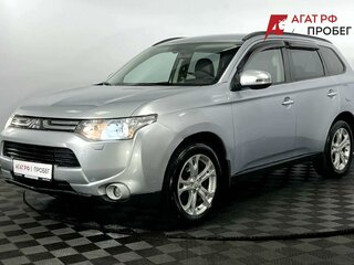 2012 Mitsubishi Outlander II Рестайлинг, серебристый, 1290000 рублей, вид 2