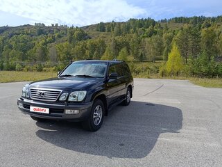 2007 Lexus LX 470 II Рестайлинг, чёрный, 1850000 рублей, вид 1