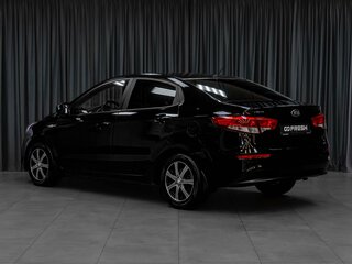 2015 Kia Rio III Рестайлинг, чёрный, 979000 рублей, вид 2