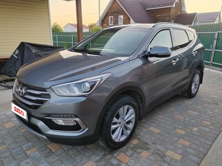 2017 Hyundai Santa Fe III Рестайлинг, серый, 2300000 рублей, вид 3