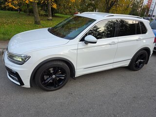 2018 Volkswagen Tiguan II, белый, 3500000 рублей, вид 3