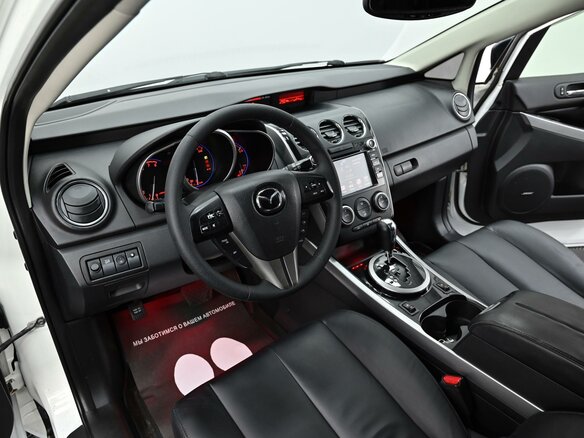 2011 Mazda CX-7 I Рестайлинг, белый, 859000 рублей - вид 5