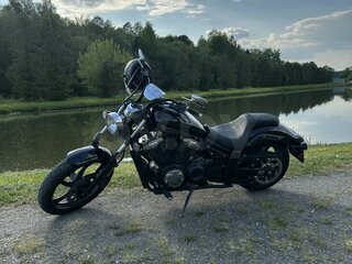 2011 Yamaha XVS1300, чёрный, 1100000 рублей, вид 2